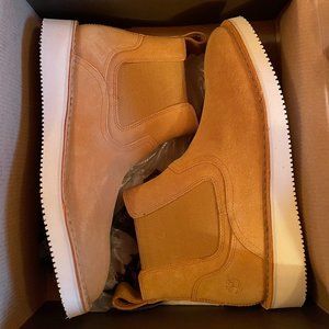 Mens Timberland Publish Chelsea WDG Wheat Boots Size 9.5